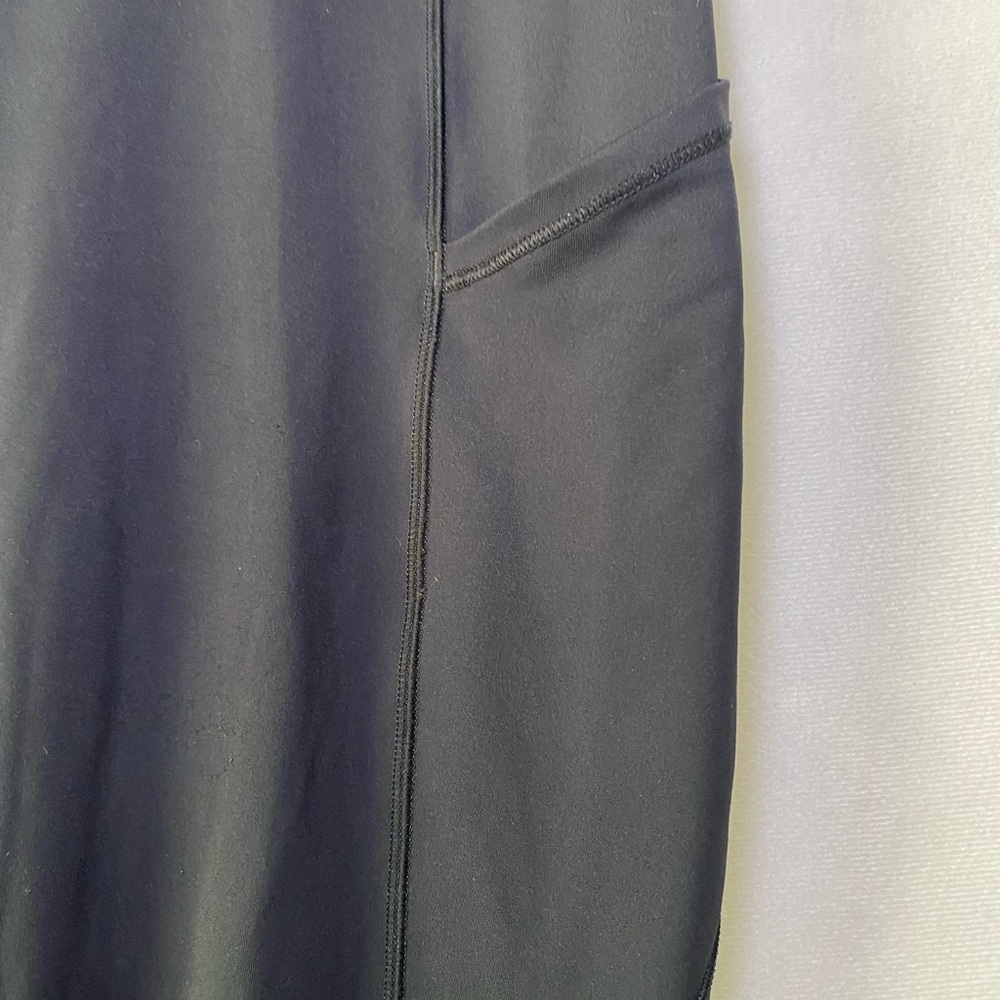 Lululemon Fast & Free Crop II *Nulux 19" BLACK Size 6 - Picture 9 of 14